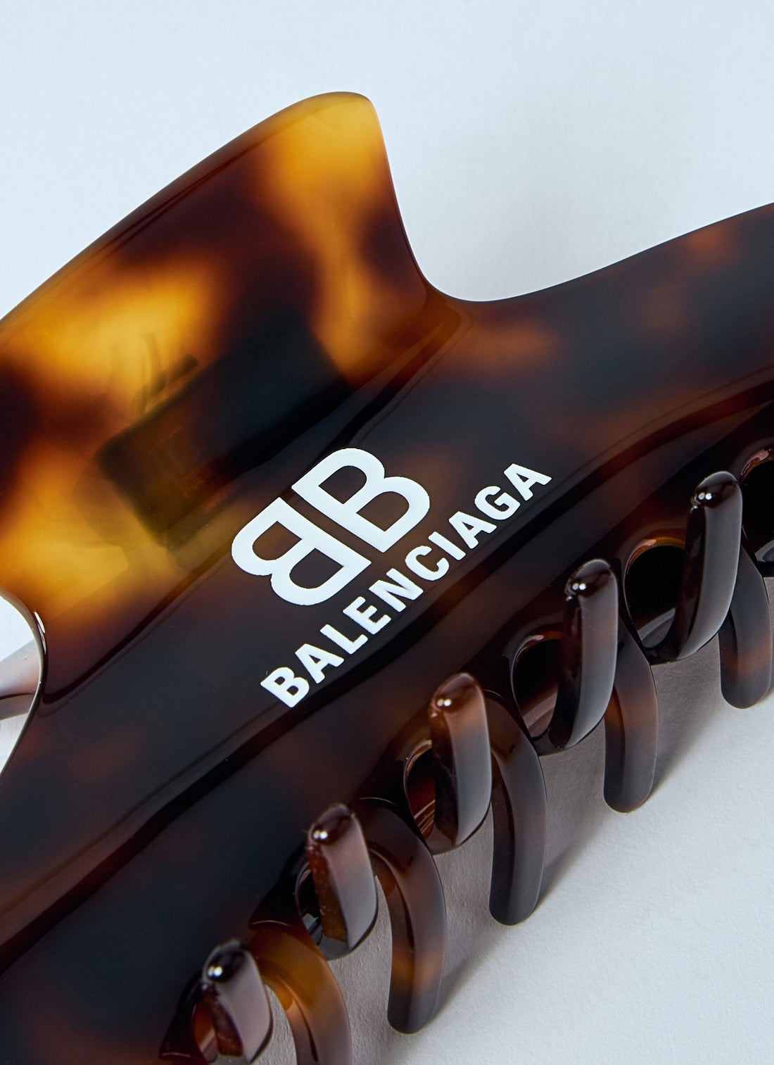 Balenciaga Women Logo Print Holli Hair Clip
