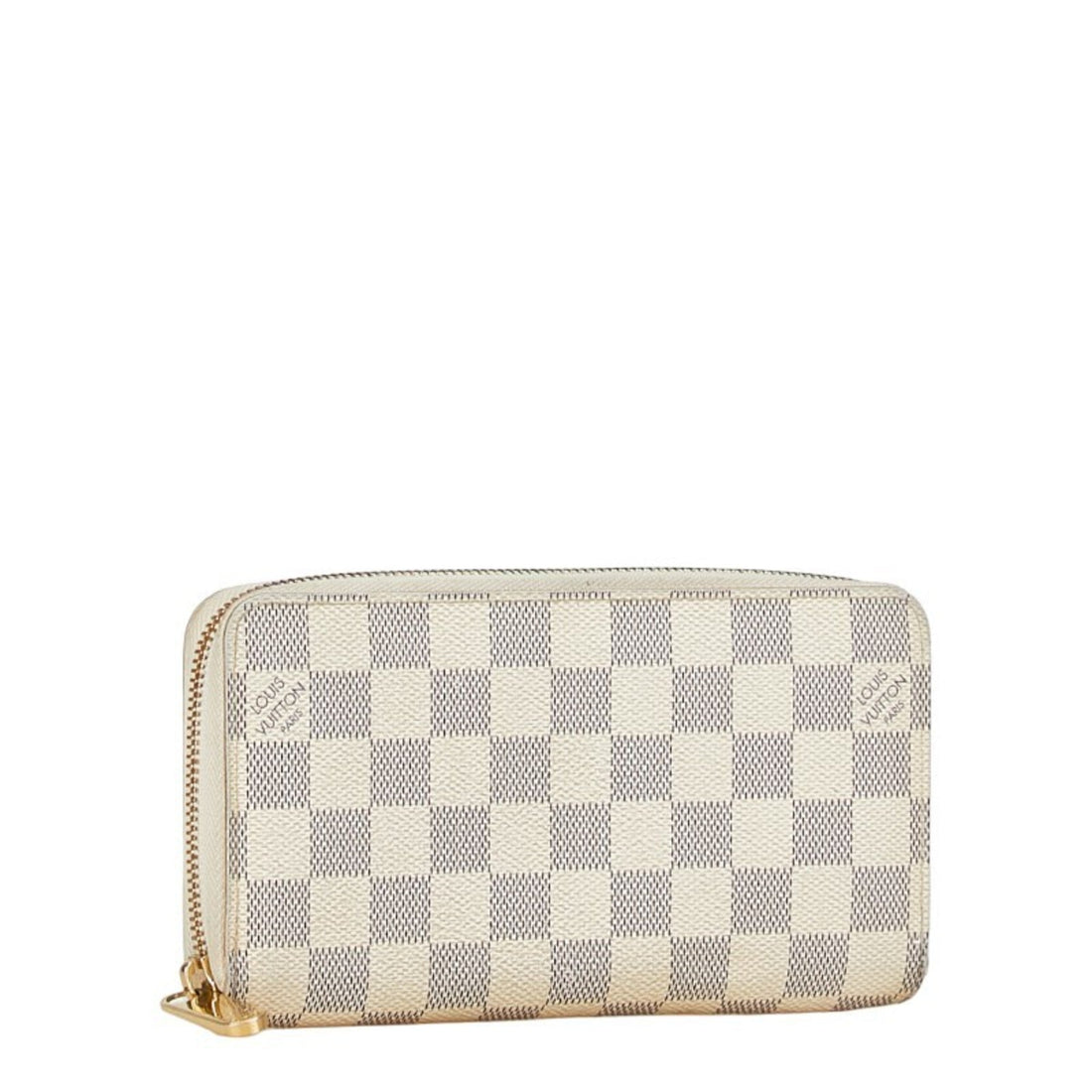 Louis Vuitton Damier Azur  Pvc Long Wallet (Bi-Fold)