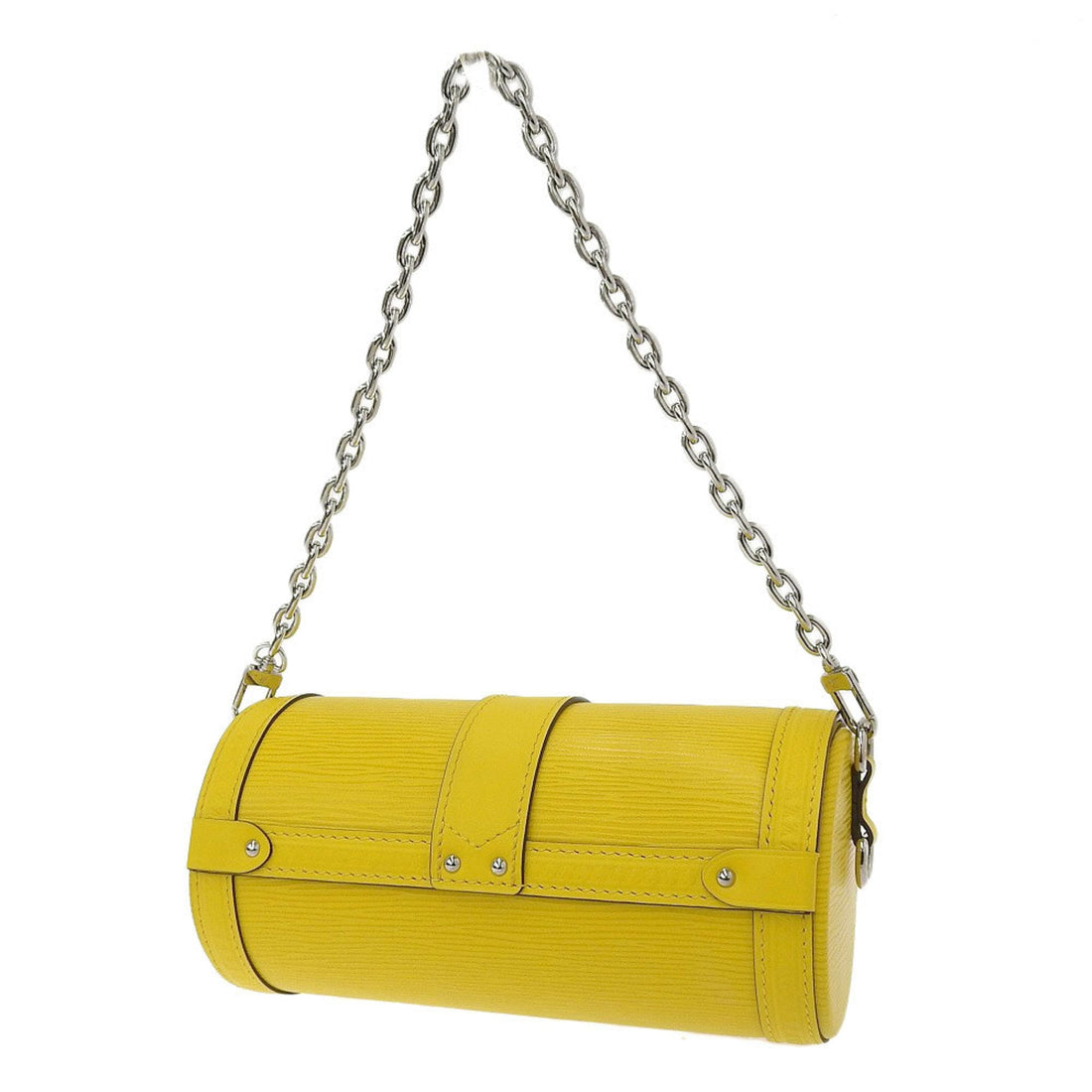 Louis Vuitton Epi Jaune yellow Epi Leather Shoulder Bag