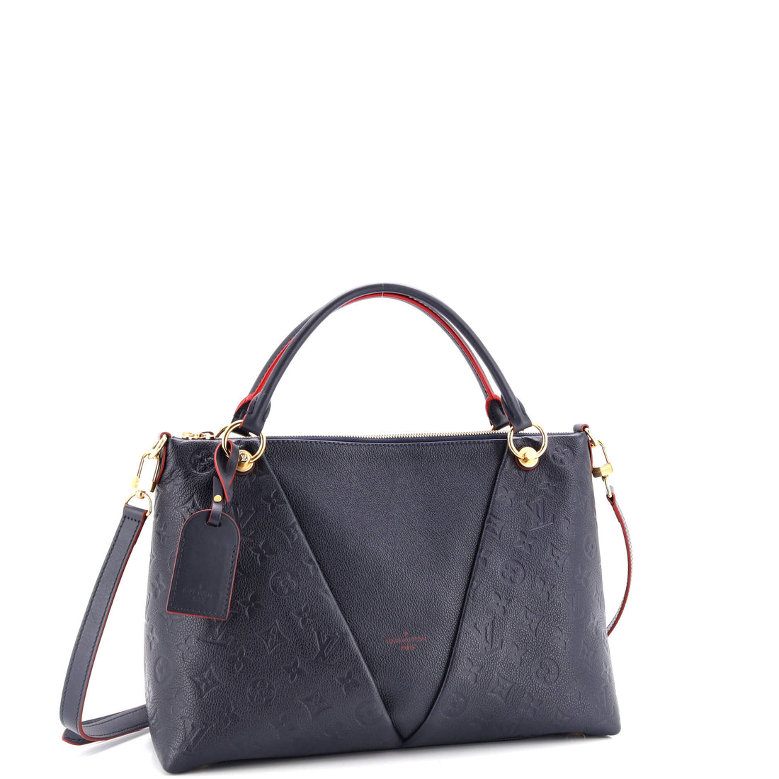 V Tote Monogram Empreinte Leather MM