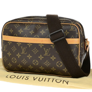 Louis Vuitton Reporter Pm  Canvas Shoulder Bag
