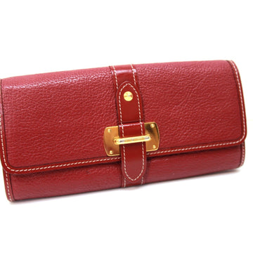 Louis Vuitton  Leather Long Wallet (Bi-Fold)