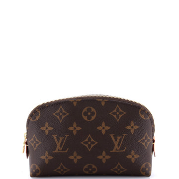 Cosmetic Pouch Monogram Canvas