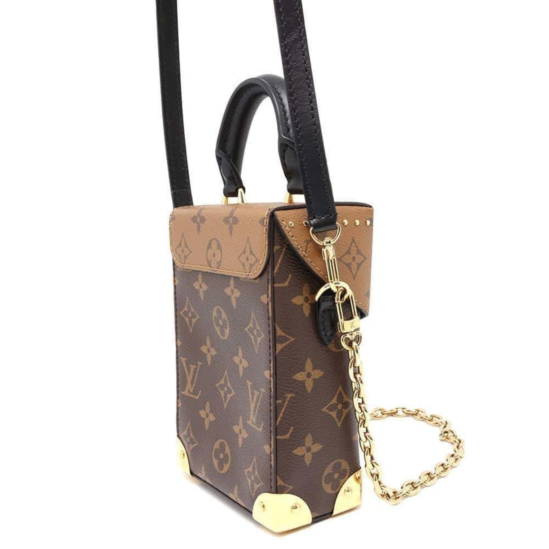 Louis Vuitton Monogram Reverse Noir Monogram Reverse Handbag Shoulder Bag
