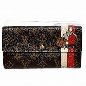 Louis Vuitton Monogram Galle Monogram Monogram Long Wallet (Bi-Fold)