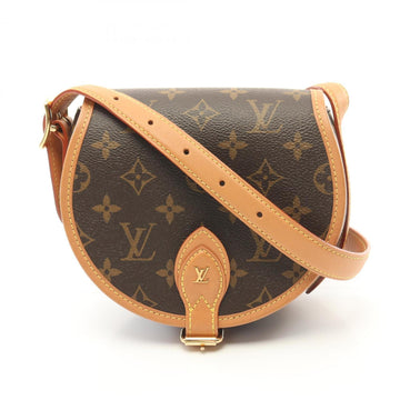 Louis Vuitton  Monogram Coated Canvas Monogram Leather Shoulder Bag