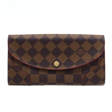Louis Vuitton  Damier Canvas Long Wallet (Bi-Fold)