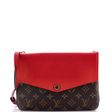 Twice Handbag Monogram Canvas and Leather