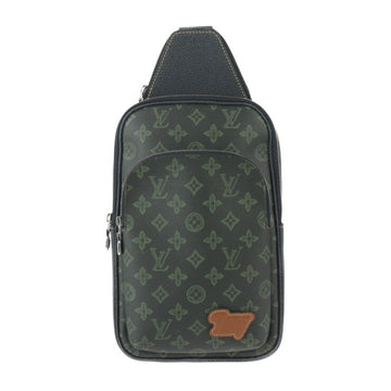 Louis Vuitton  Monogram Canvas Leather Pouch Shoulder Bag Sling Bag