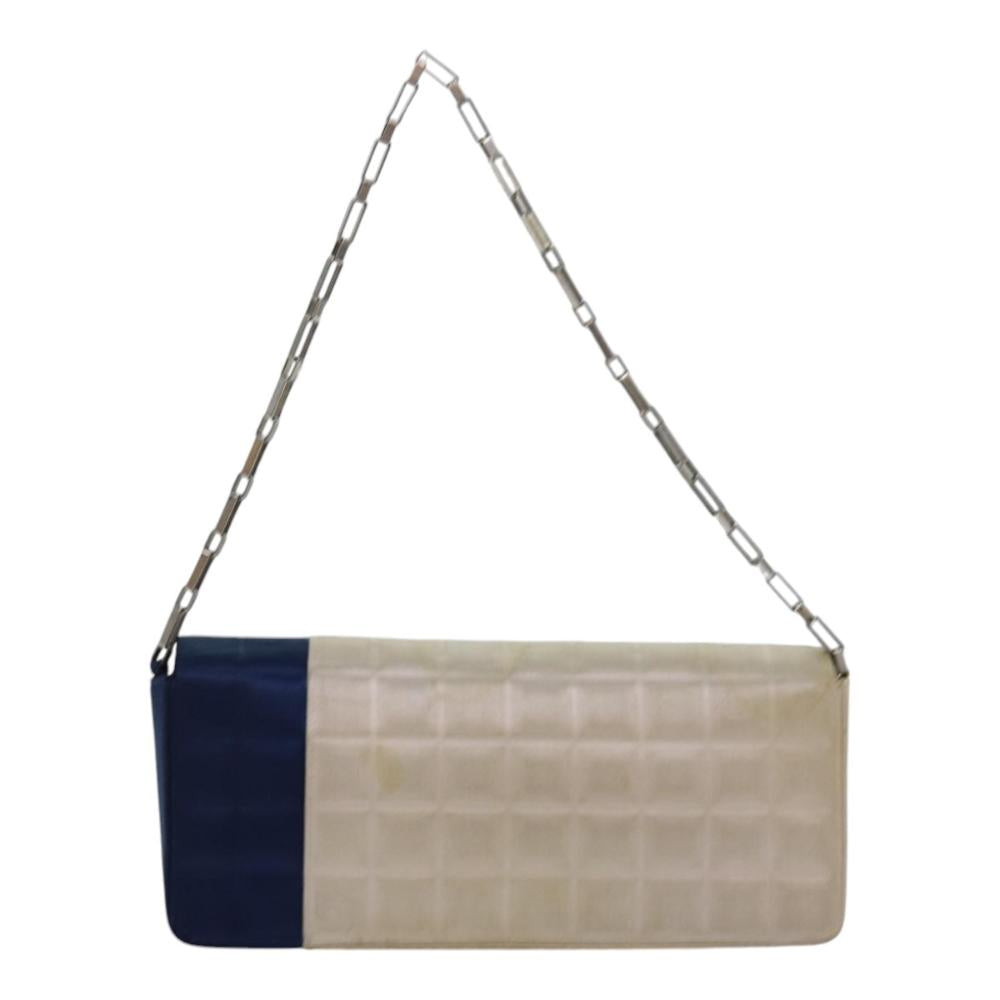 Beige Canvas Chanel Handbag