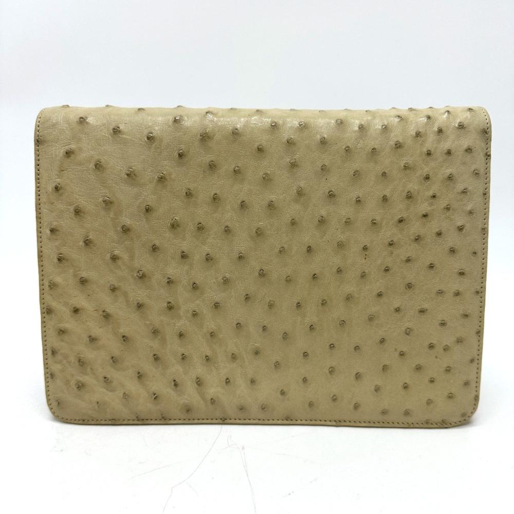 Beige Fabric Chanel Shoulder Bag