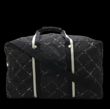 Black Fabric Chanel Travel Line