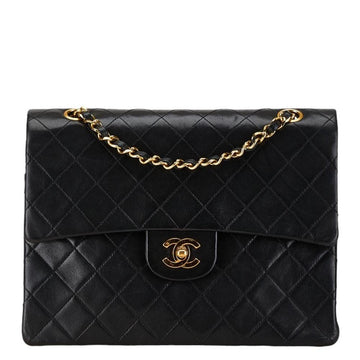 Black Fabric Chanel Handbag