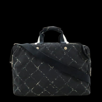 Black Fabric Chanel Travel Line