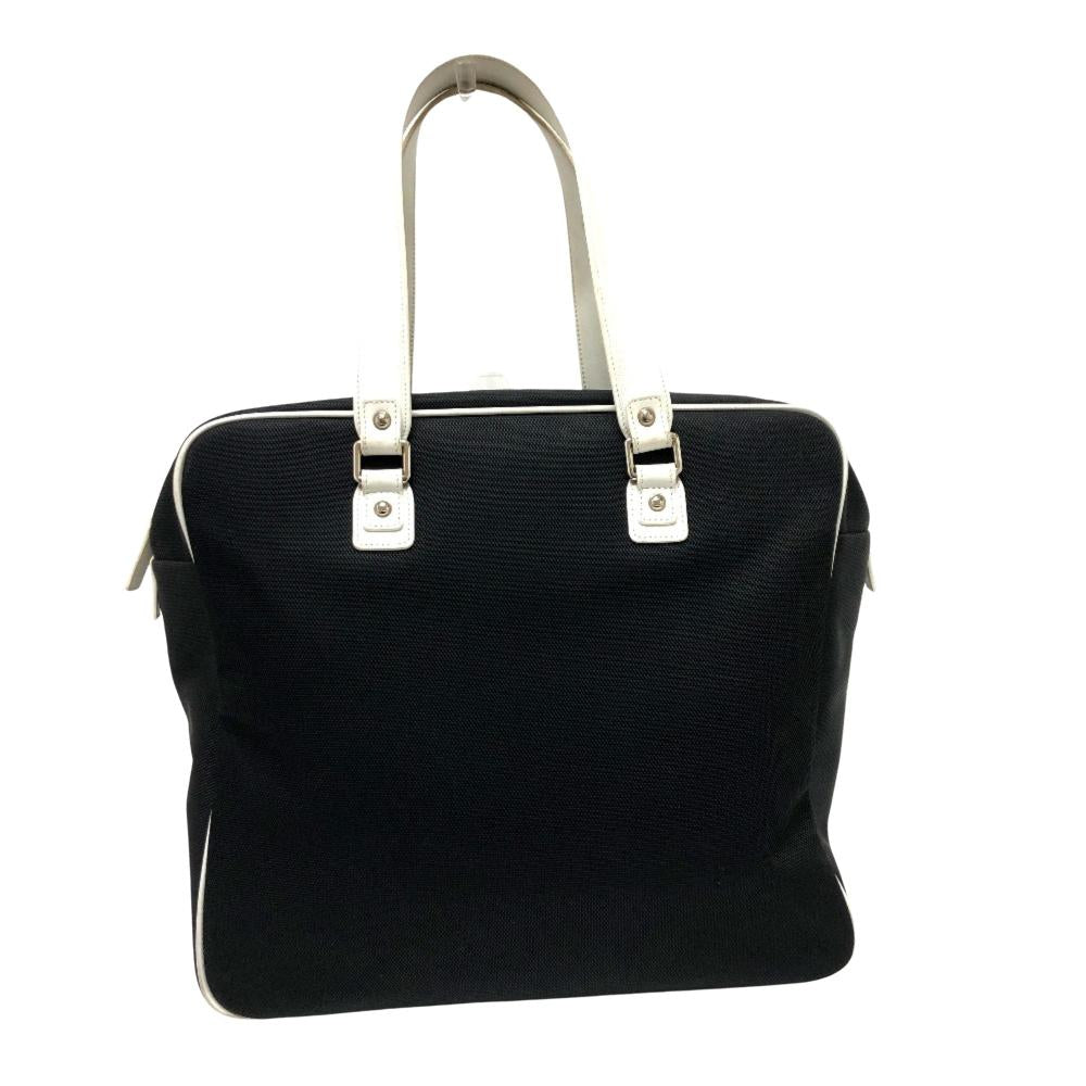 Black Fabric Chanel Shoulder Bag