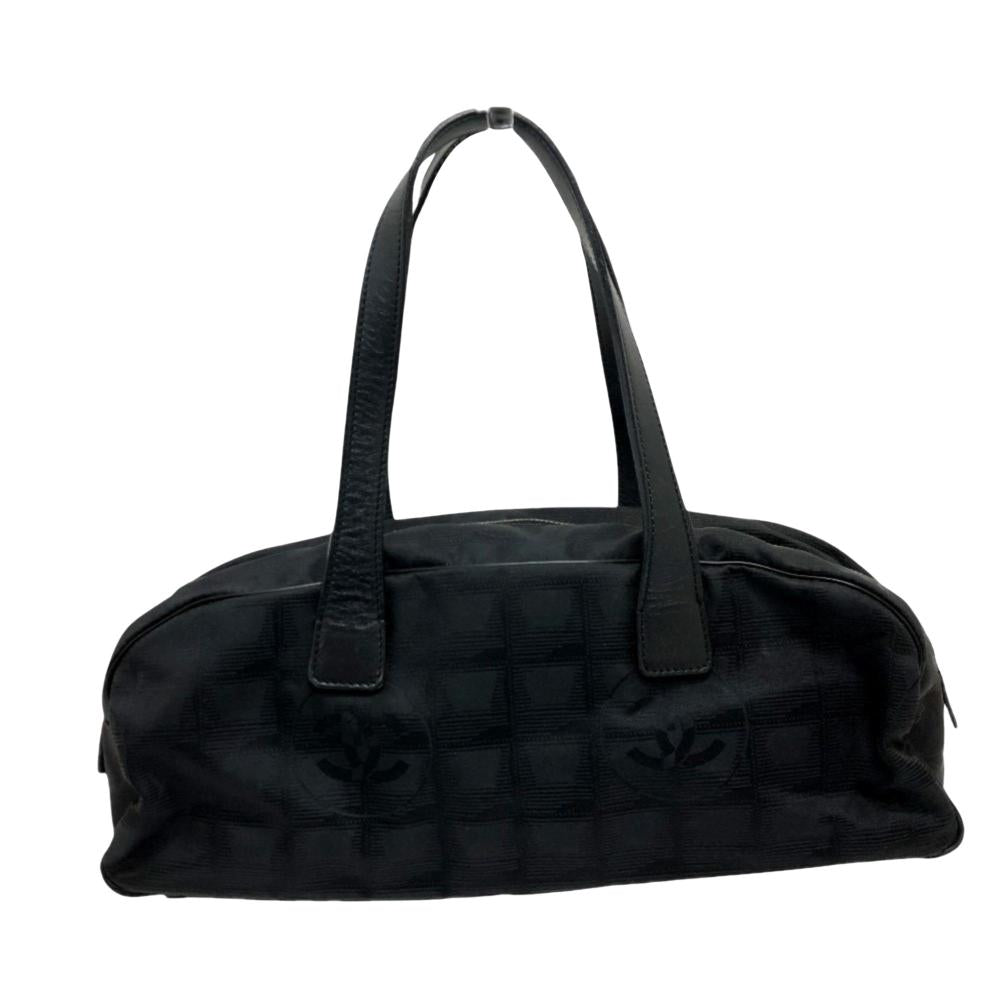Black Fabric Chanel Travel Line