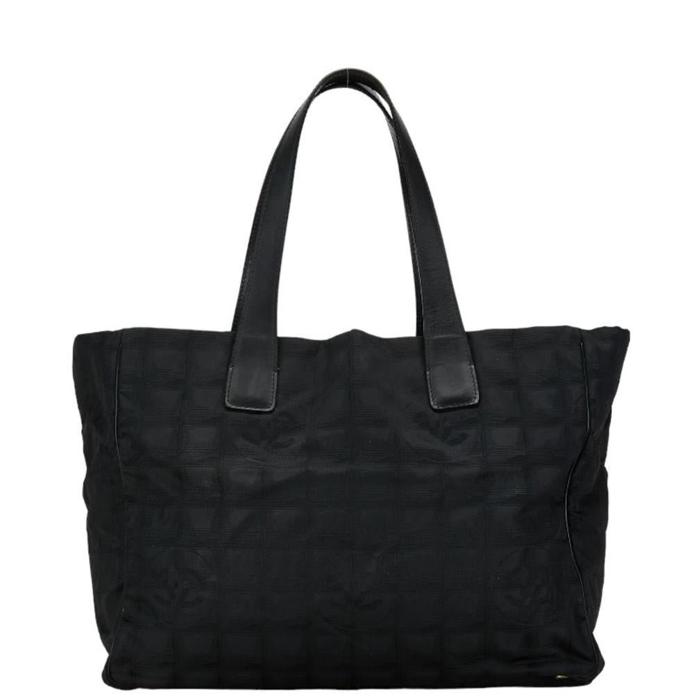 Black Fabric Chanel Travel Line