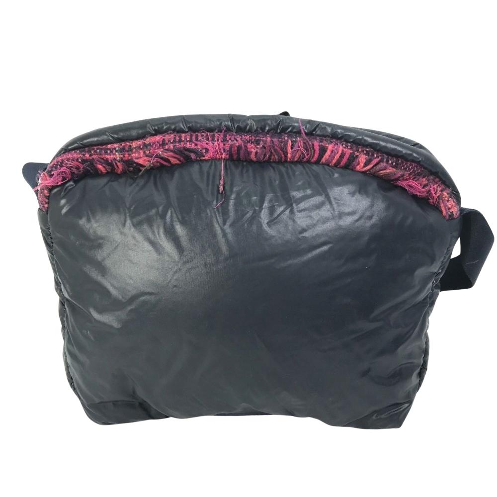Black Fabric Chanel Shoulder Bag