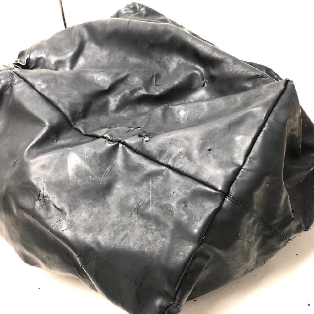 Black Fabric Chanel Shoulder Bag