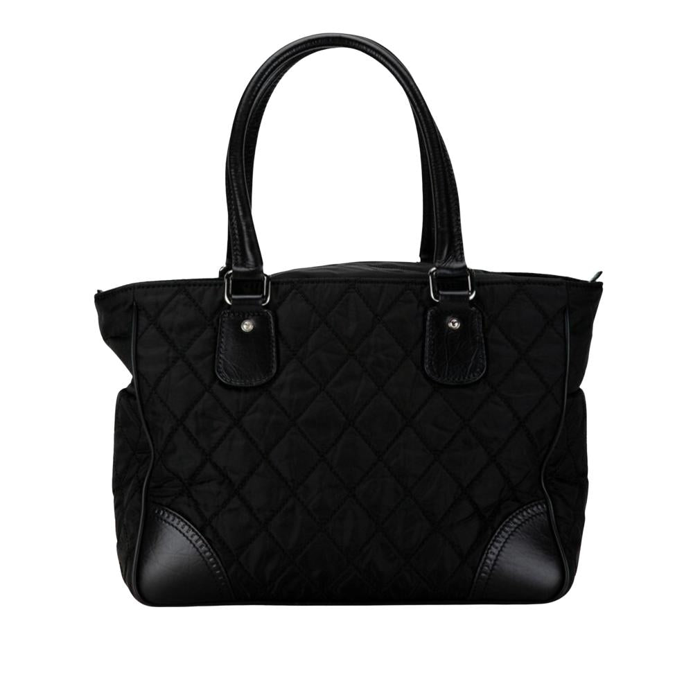 Black Fabric Chanel Sports CC Logo