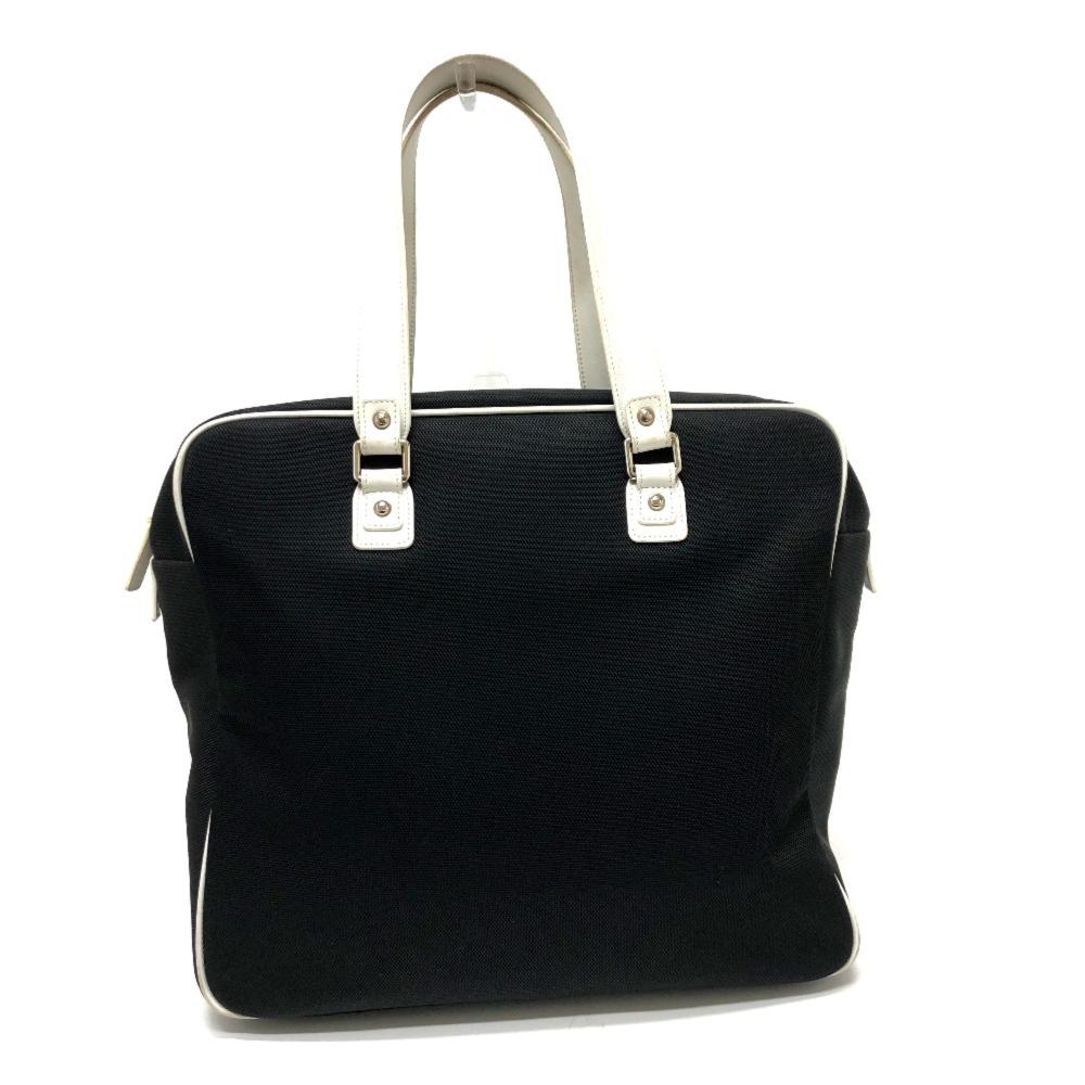 Black Fabric Chanel Handbag