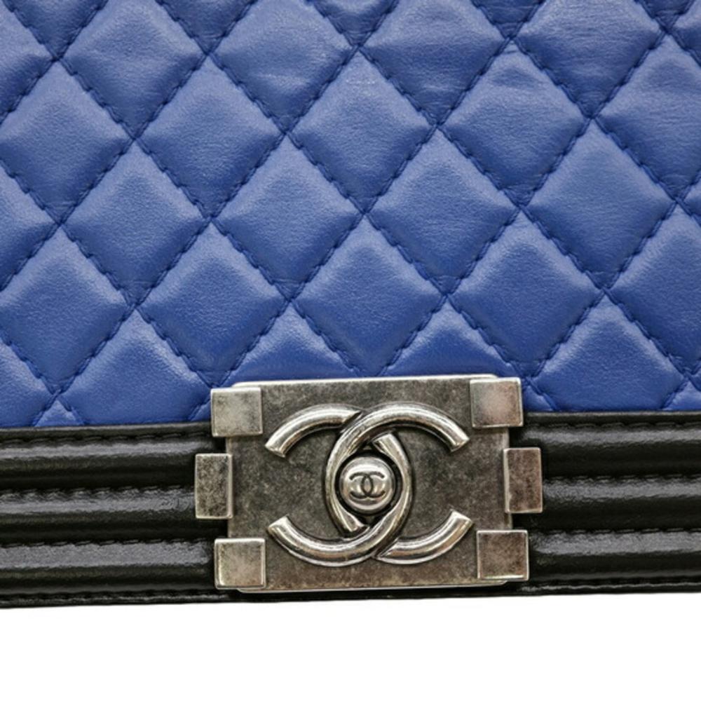 Black Leather Chanel Wallet On Chain