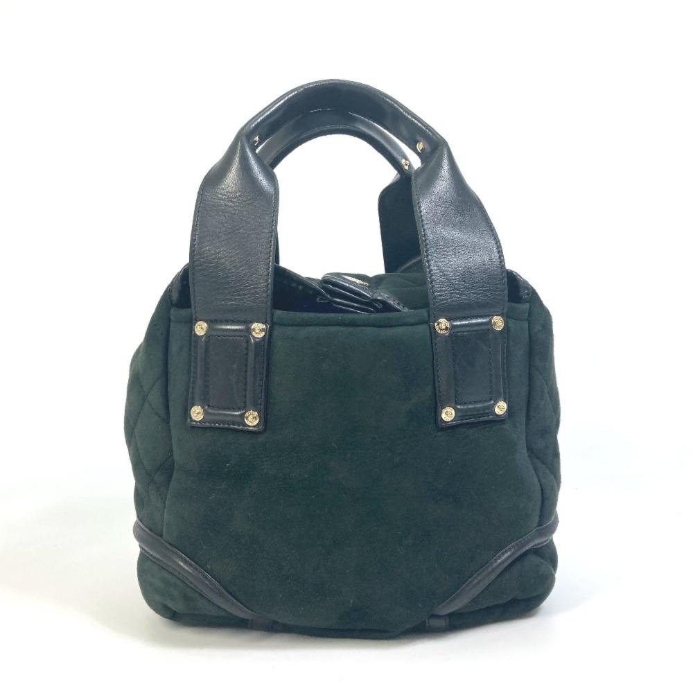 Black Leather Chanel Handbag