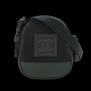 Black Nylon Chanel Belt Bag