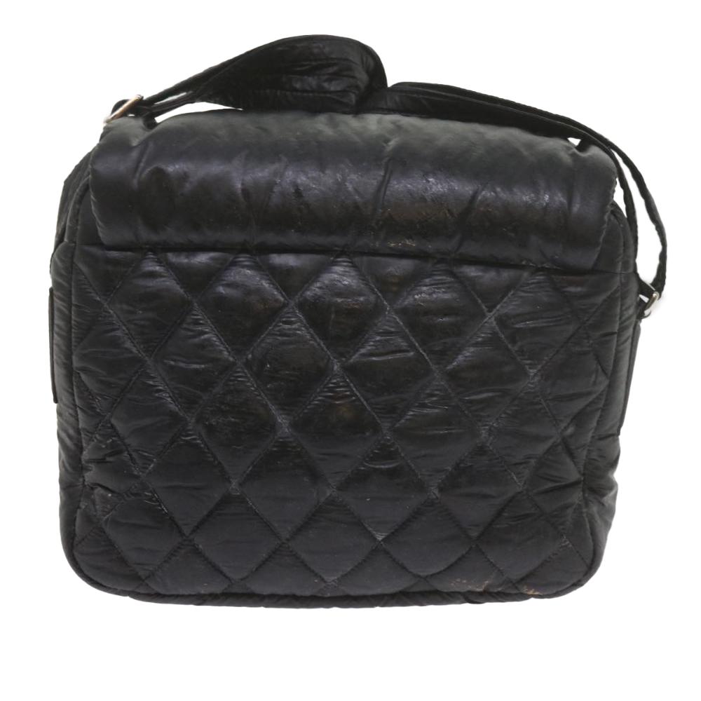 Black Nylon Chanel Shoulder Bag