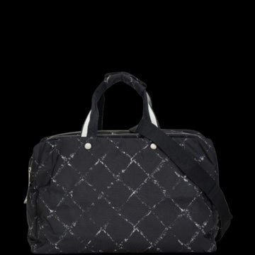 Black Nylon Chanel Travel Line