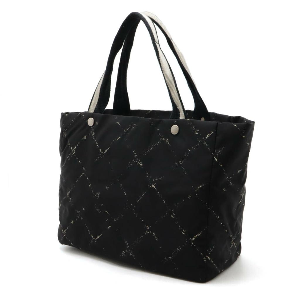 Black Nylon Chanel Travel Line