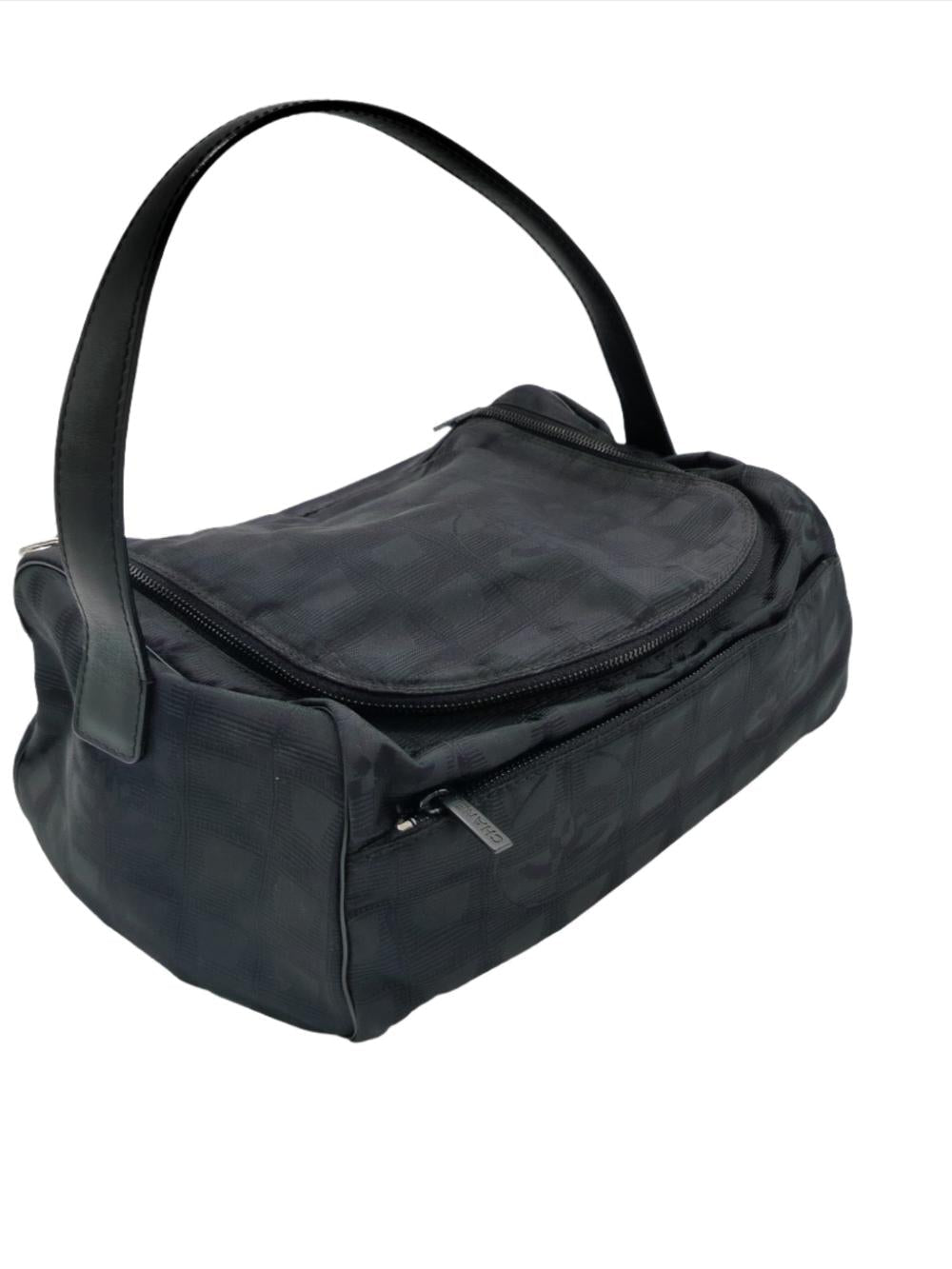 Black Nylon Chanel Tote