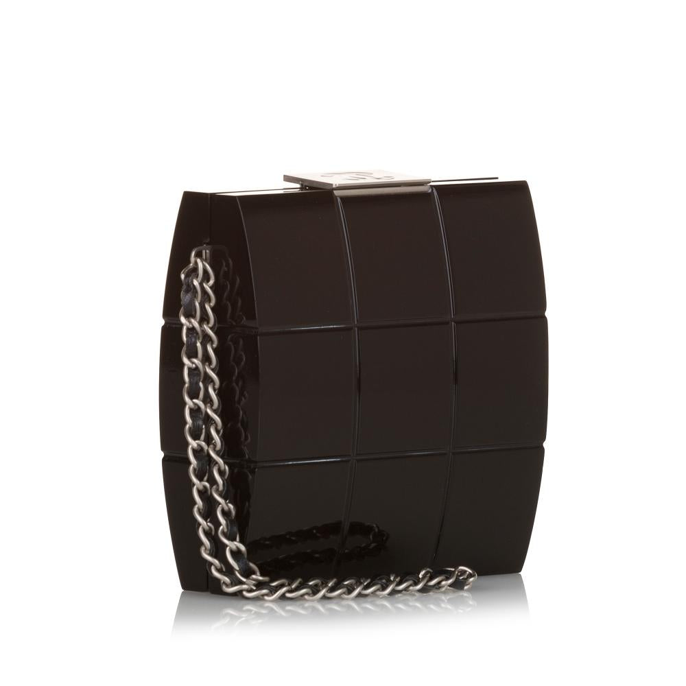 Black Plastic Chanel Chocolate Bar