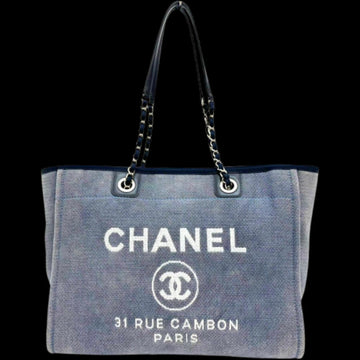 Blue Canvas Chanel Deauville