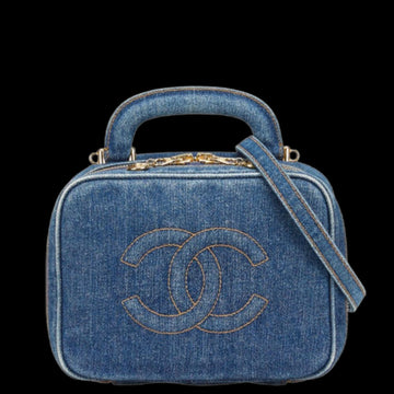 Blue Denim Chanel Handbag