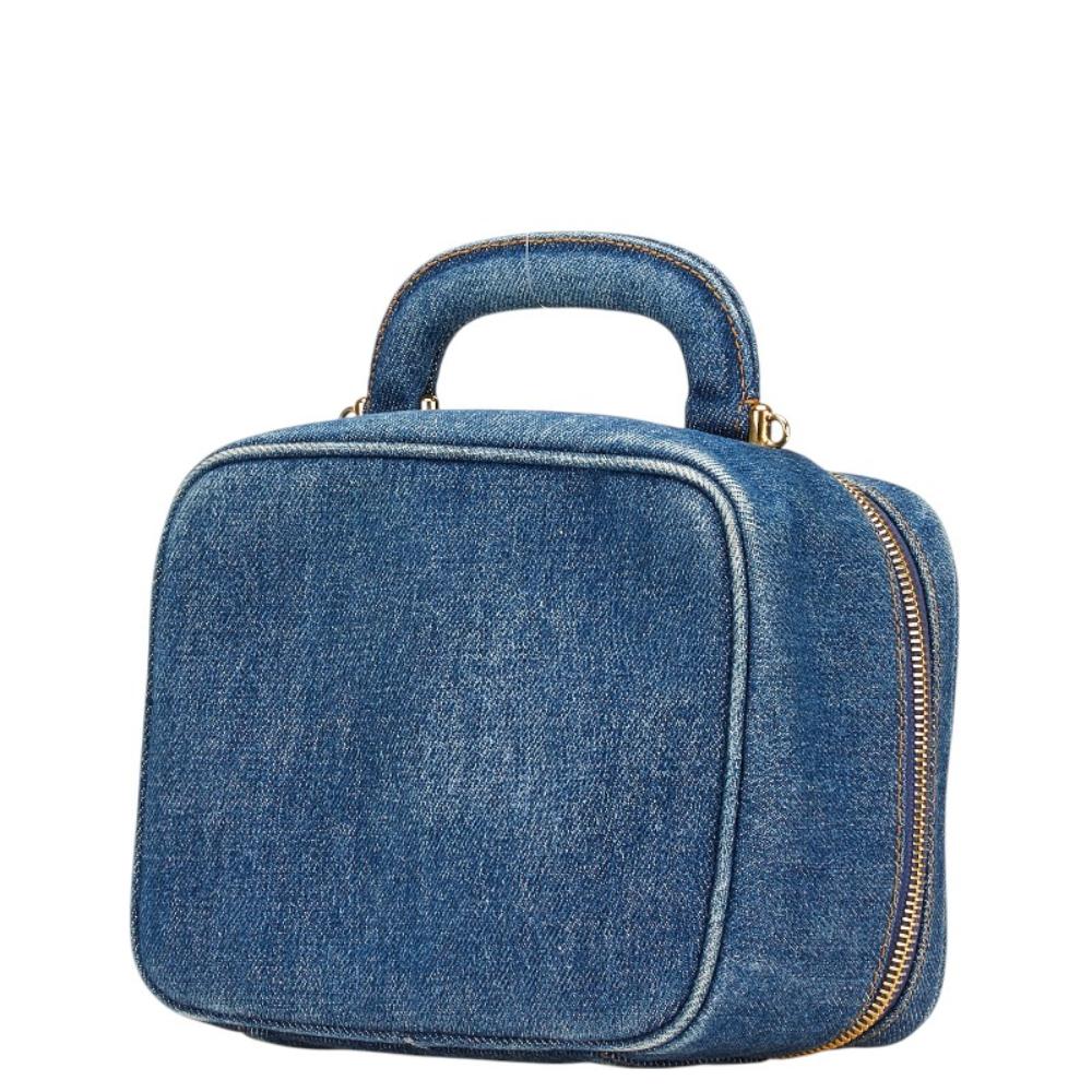 Blue Denim Chanel Handbag