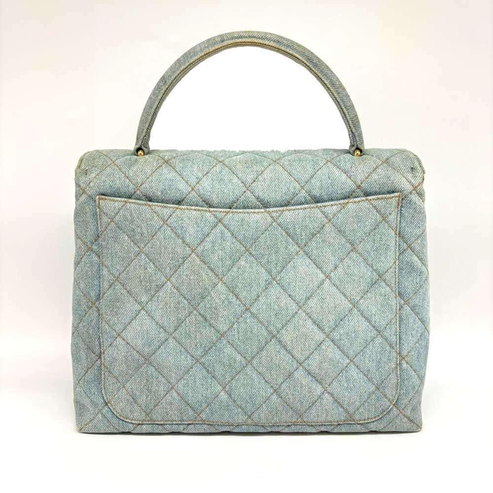 Blue Denim Chanel Handbag