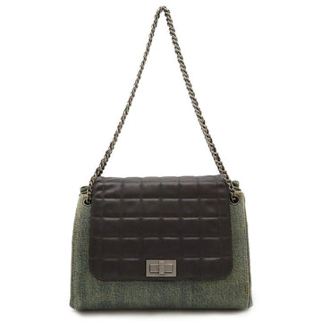 Blue Denim Chanel Shoulder Bag