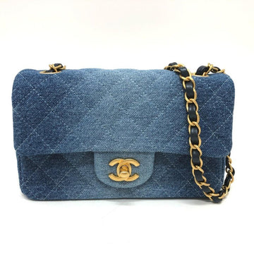 Blue Denim Chanel Shoulder Bag