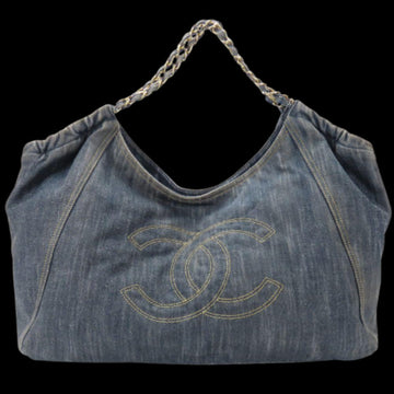 Blue Denim Chanel Tote