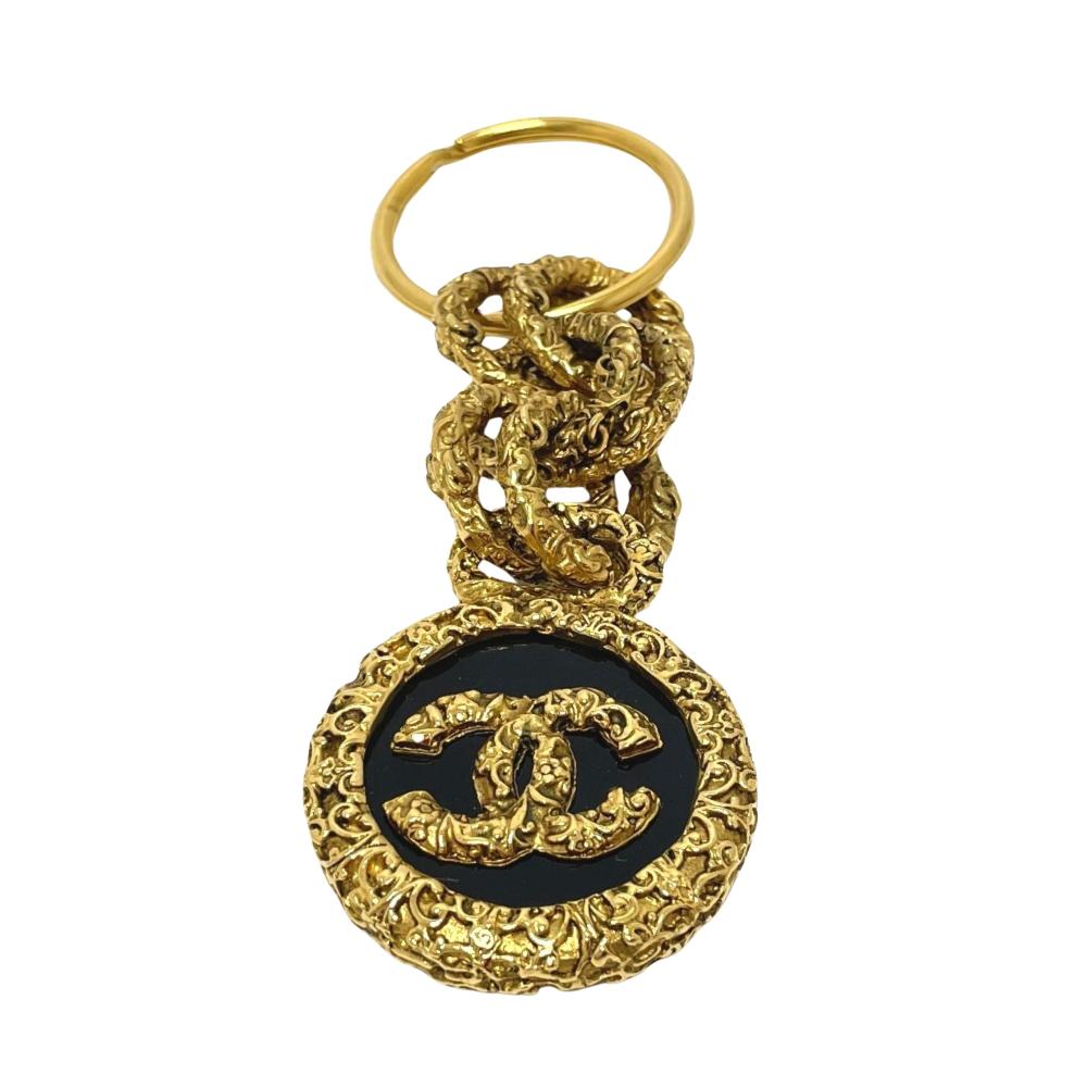 Blue Leather Chanel Sports CC Logo