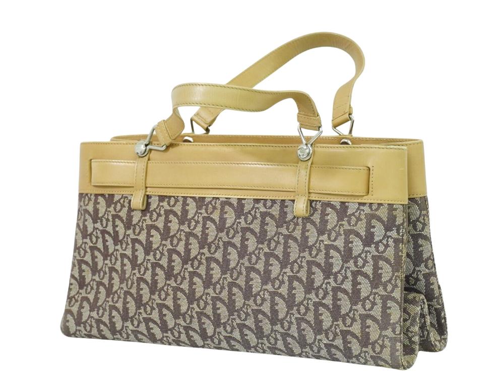 Brown Canvas Chanel Shoulder Bag