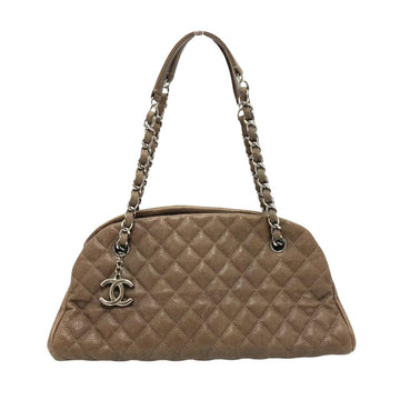 Brown Leather Chanel Shoulder Bag