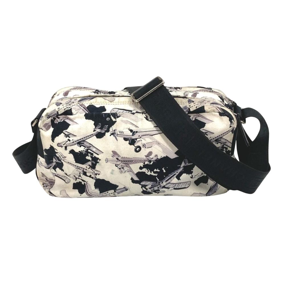 Multicolor Canvas Chanel Shoulder Bag