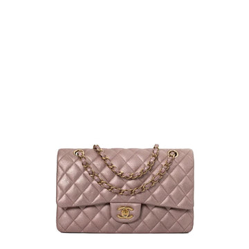 Pink Leather Chanel Timeless