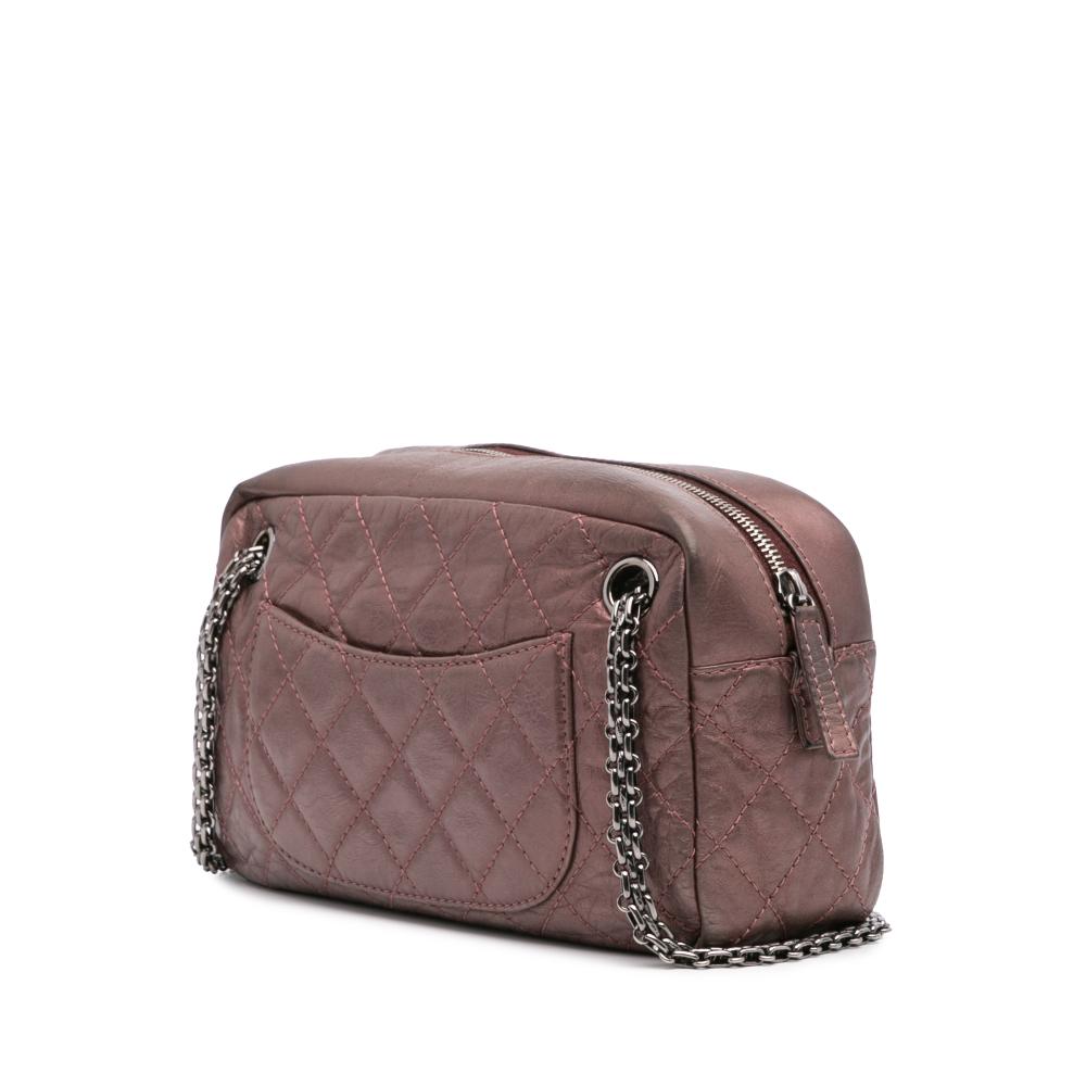 Pink Leather Chanel Handbag