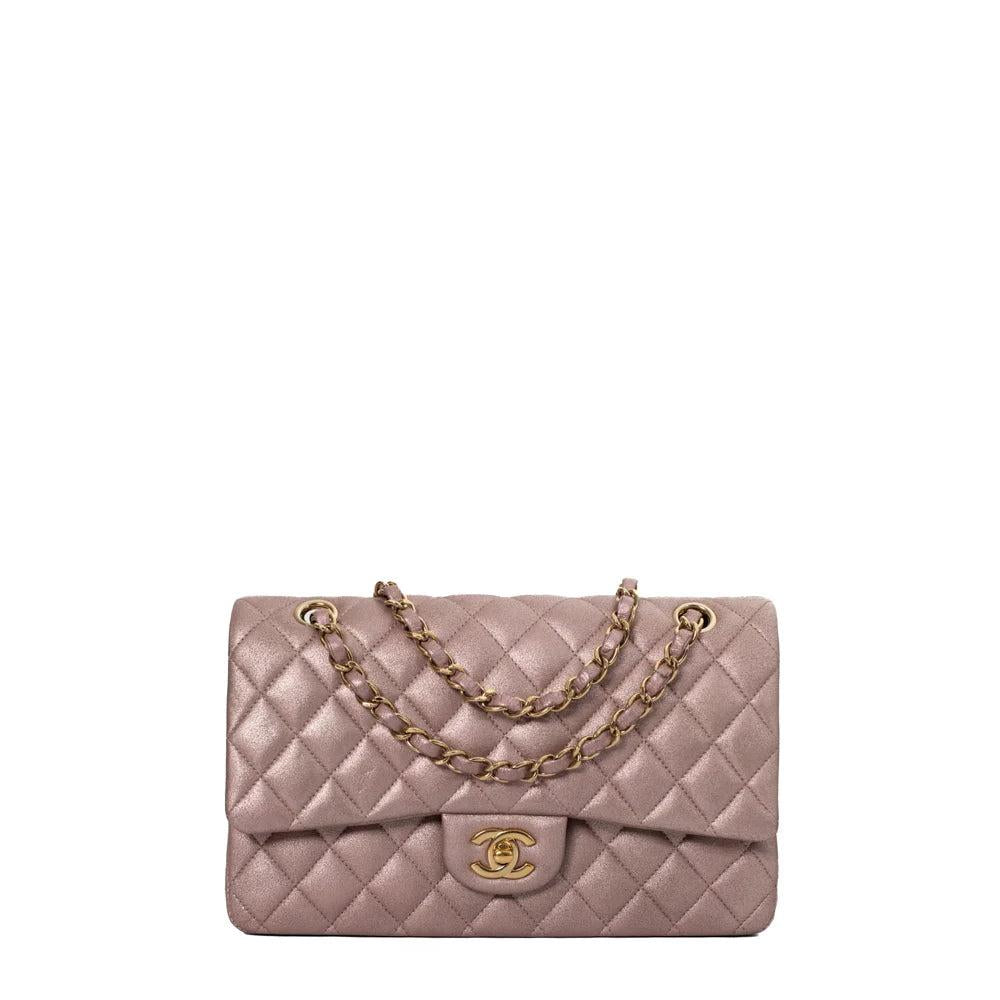 Pink Leather Chanel Timeless