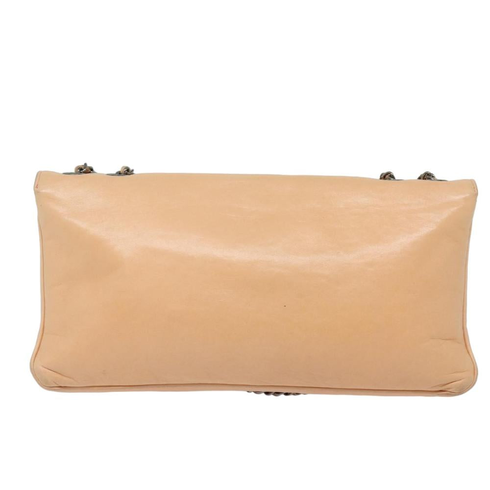 Pink Leather Chanel Shoulder Bag