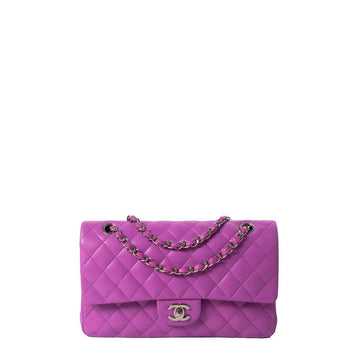 Purple Leather Chanel Timeless