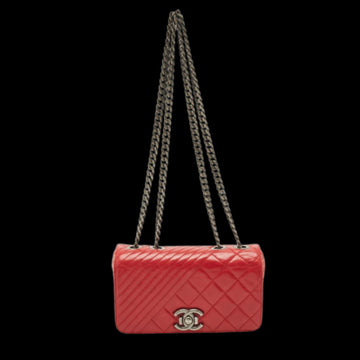 Red Canvas Chanel Boy Bags